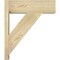 Ekena Millwork Traditional Block Rough Sawn Outlooker, Douglas Fir, 8"W x 24"D x 28"H OUT08X24X28TRA05RDF - alternate 2